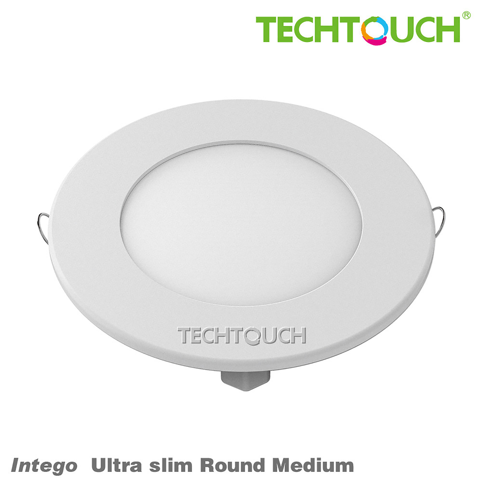 Intego Ultra-slim Recessed Ceiling Luminaires Techtouch Round Recess Ceiling